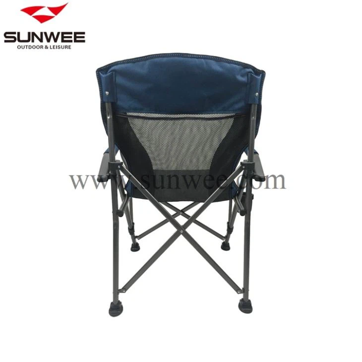 Mesh Back Quad Camping Chair